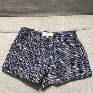 Tweed Navy/White Joie Short - size 00